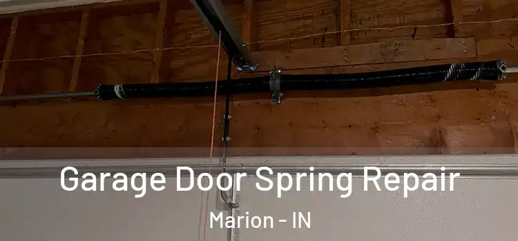  Garage Door Spring Repair Marion - IN